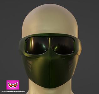 New Goblin Mask STL Cosplay Spider Man 3