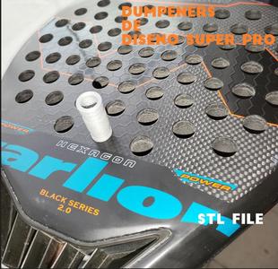 Antivibrador Padel DAMPENER UNIVERSAL (leer tutorial).