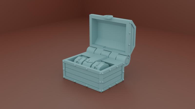 Treasure Chest Life Tracker