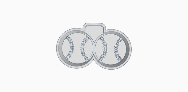 baseball softball vent freshie mold housing STL