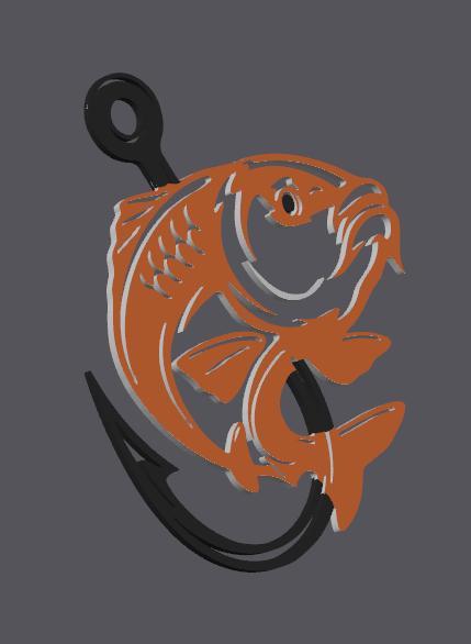 Fish is caught