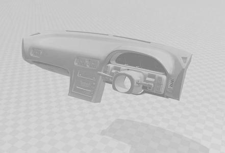 DASHBOARD s13 240SX V1 SADS RC DRIFT 1/10