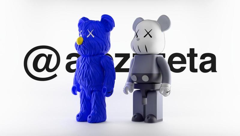 Kaws Companion and BFF BearBrick