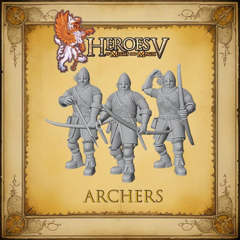 Heroes of might and magic 5 archer HOMM 5