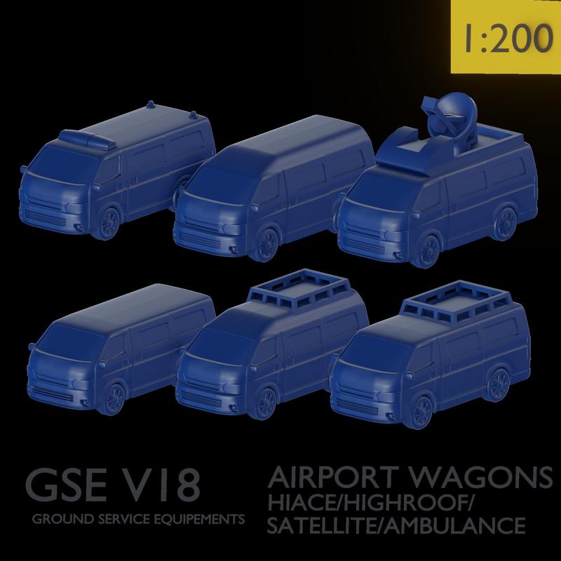 AIRPORT WAGONS PACK (1 IN 6)