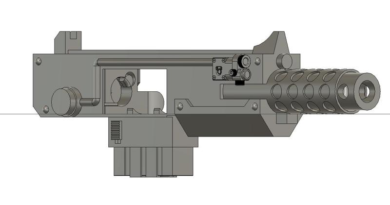 Bolter fed by heavy bolter belt