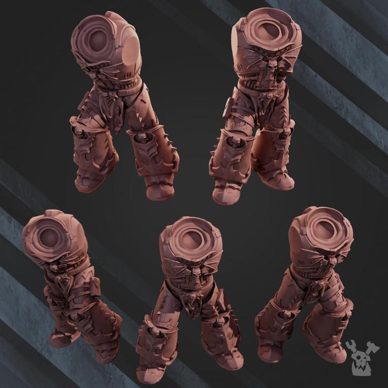 Space Hunters Body set x5