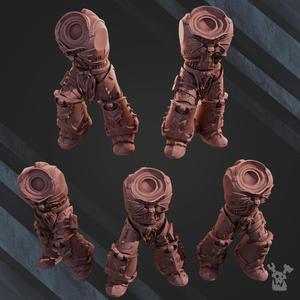 Space Hunters Body set x5