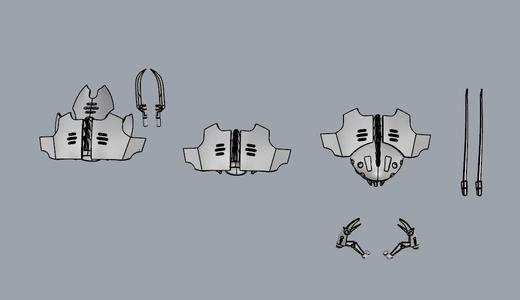PRESUPPORTED - fully customizable space-egyptian-terminator mecha crypt chaser / crypt guardian