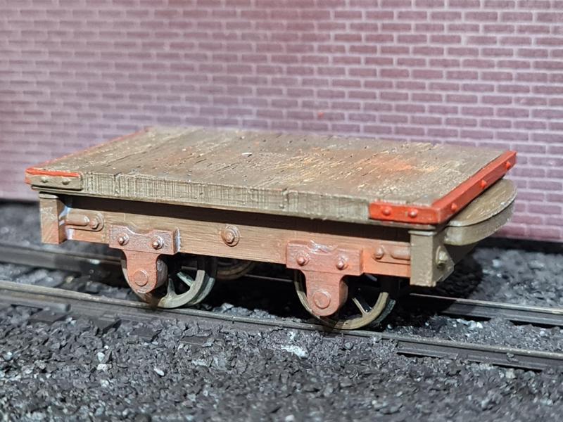 Narrow Gauge 0-16.5  On30 Oe NG7 flat wagon