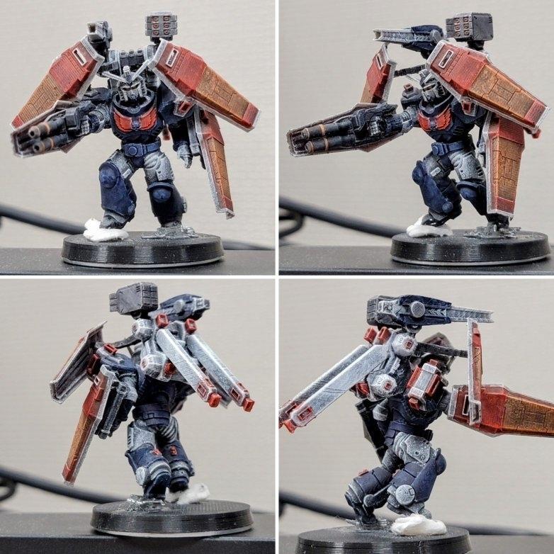 Earth Federation Fully Armored Lightning Mecha