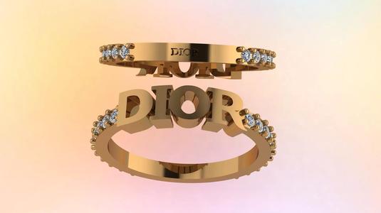 Dior Ring The Dior revolution ring  3 sizes