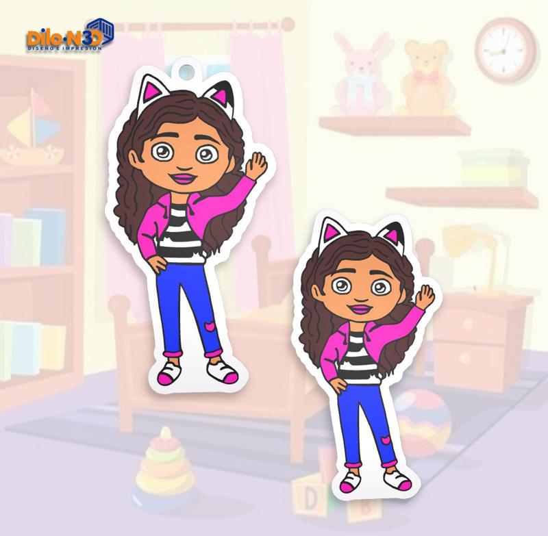 GABY'S DOLL HOUSE PIN KEY CHAIN