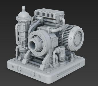 Ultimate Industrial Objective Marker set for Wargames Such as Infinity, 40-k, Ki||team, NecroSchmunda, warpath, and trench crusade.