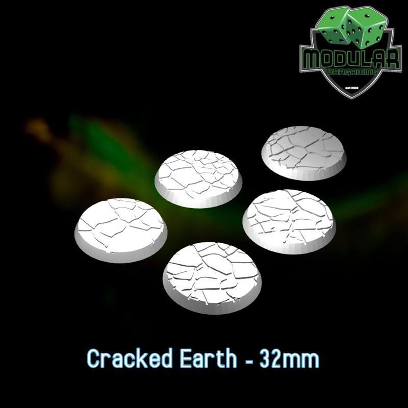 Cracked Earth - 32mm set