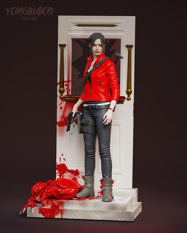 Claire Redfield STL -Yongblood Sculpture
