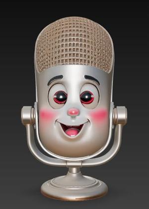 Decorative microphone