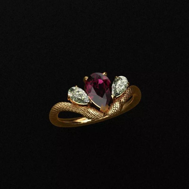 Rings 3D print model