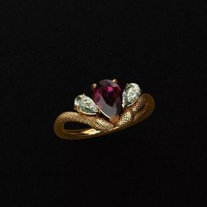 Rings 3D print model