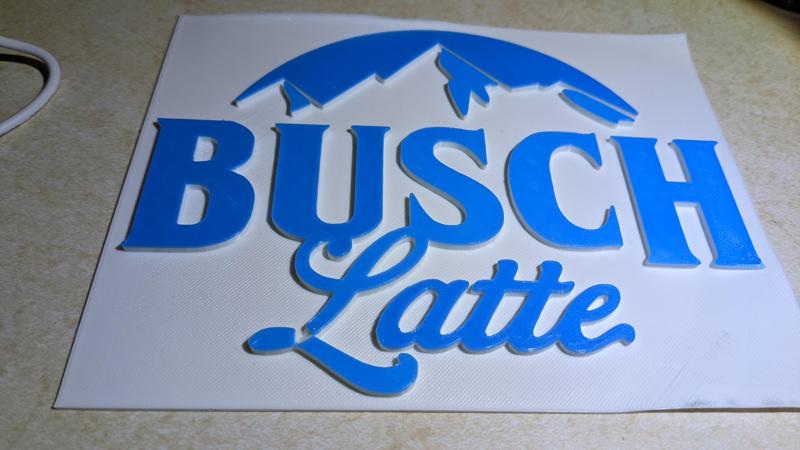 Busch Latte Litho