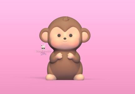 Cute Little Monkey