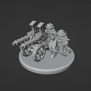 Void Troopers: Heavy Weapon Teams pt.2 (15mm, Pre-Supported)