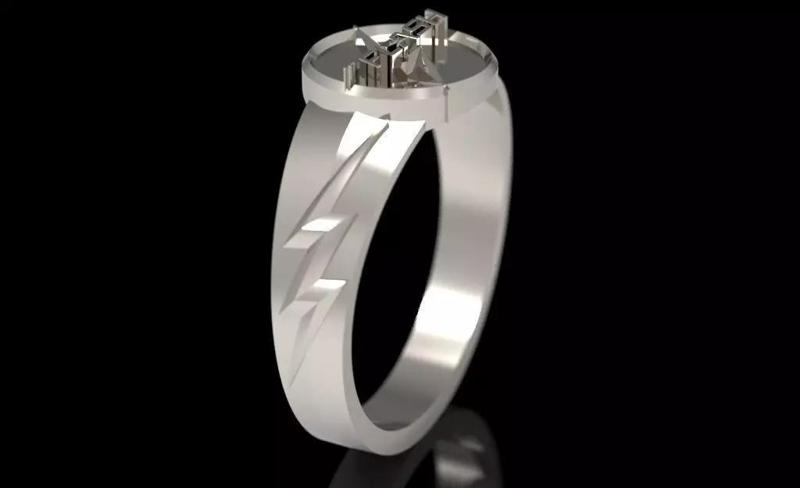The flash 9 diamond ring