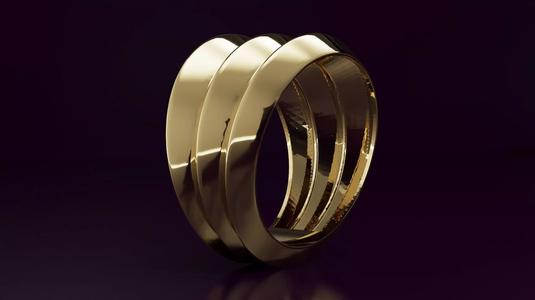 free form ring N29