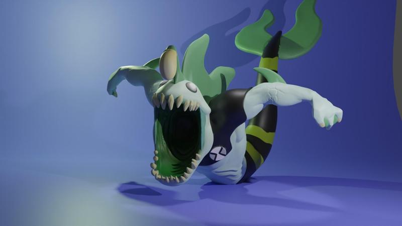 BEN 10 - ALIEN Ripjaws OS*
