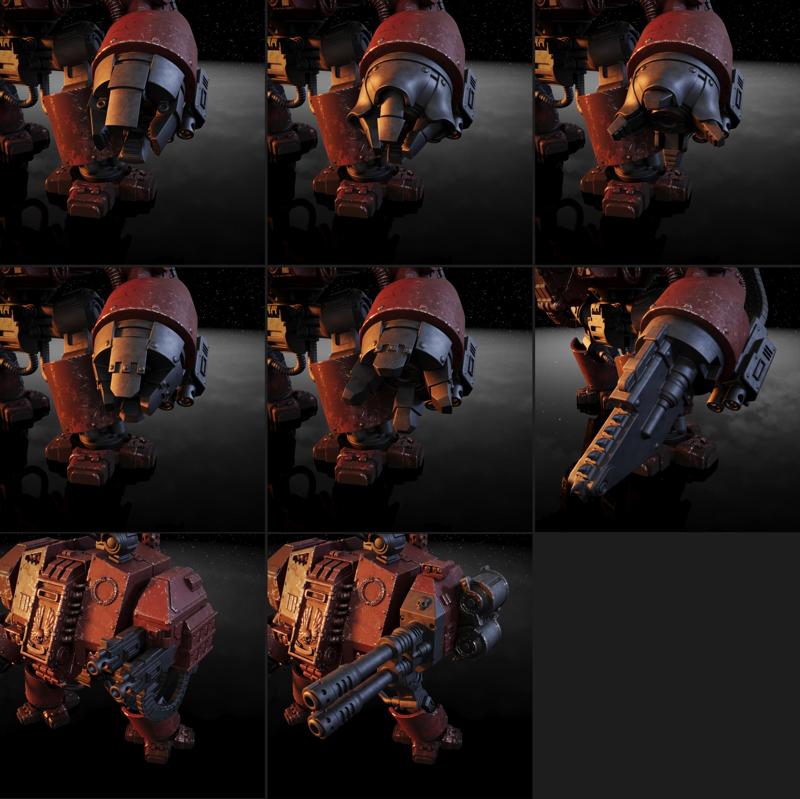 Dark Universe Interstellar Legion "Dauntless" weapon options