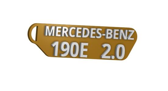 MERCEDES-BENZ E190 2.0 KEYCHAIN