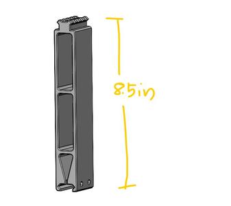 8.5inch Riser Picatiny