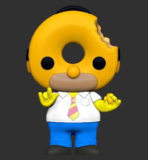 Funko Pop Homer Donut Head