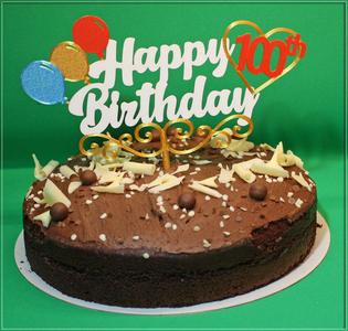 Happy 100th Birthday Cake Topper