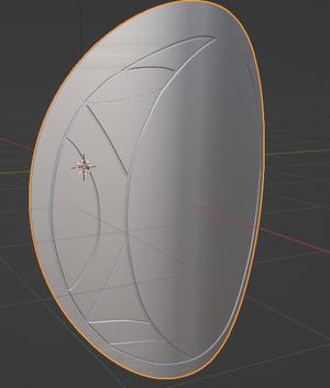 Rayla's shoulder piece and belt buckle piece from the dragon prince