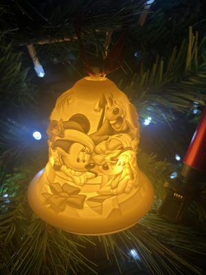 MINI christmas bell litho DISNEY