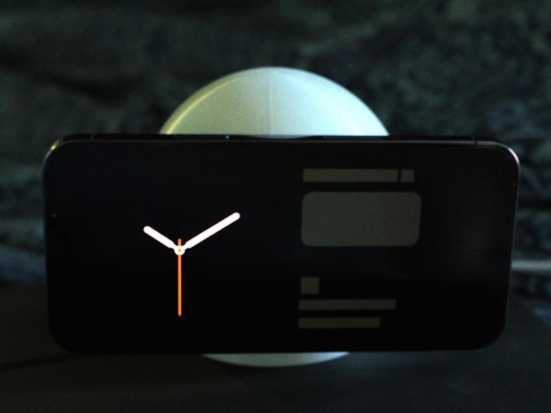 Spherical iPhone Dock