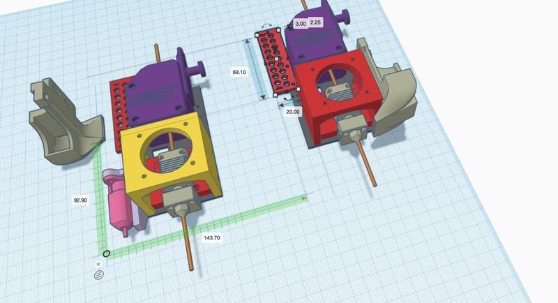 Tenlog TL-D3 BMG Extruder V3