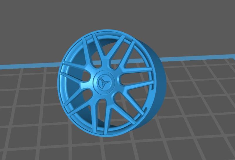 AMG GT63 WHEEL 1/18 1/24