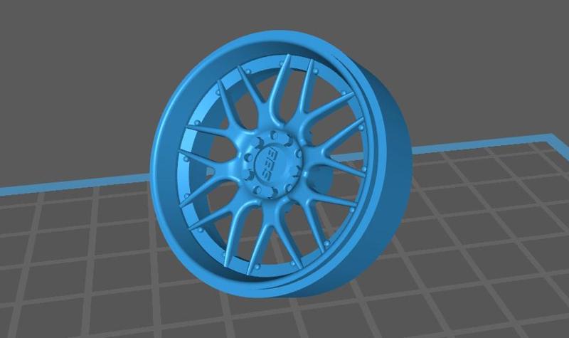 BBS Rs-Gt Wheels 1/18 1/24