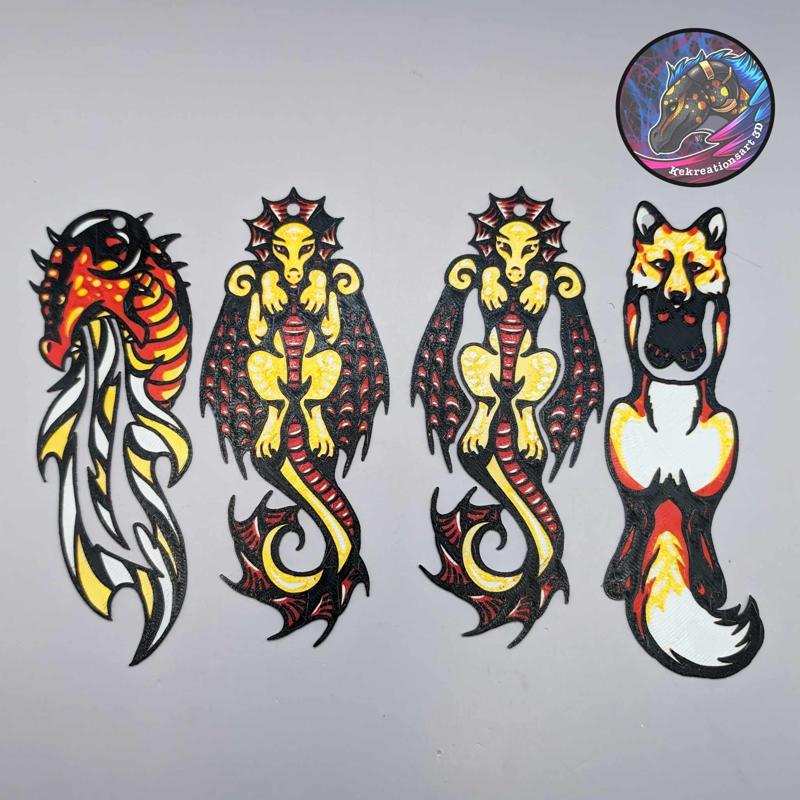 Illustrated Fantasy Bookmark Set