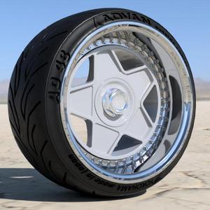 Autostrada Modena 18 inch rims with Advan Yokohama tires