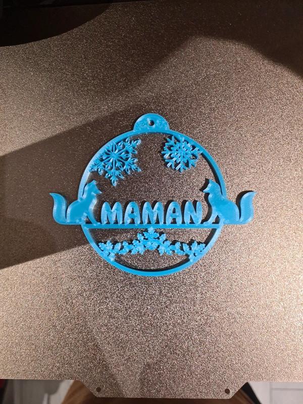 Christmas bauble fox