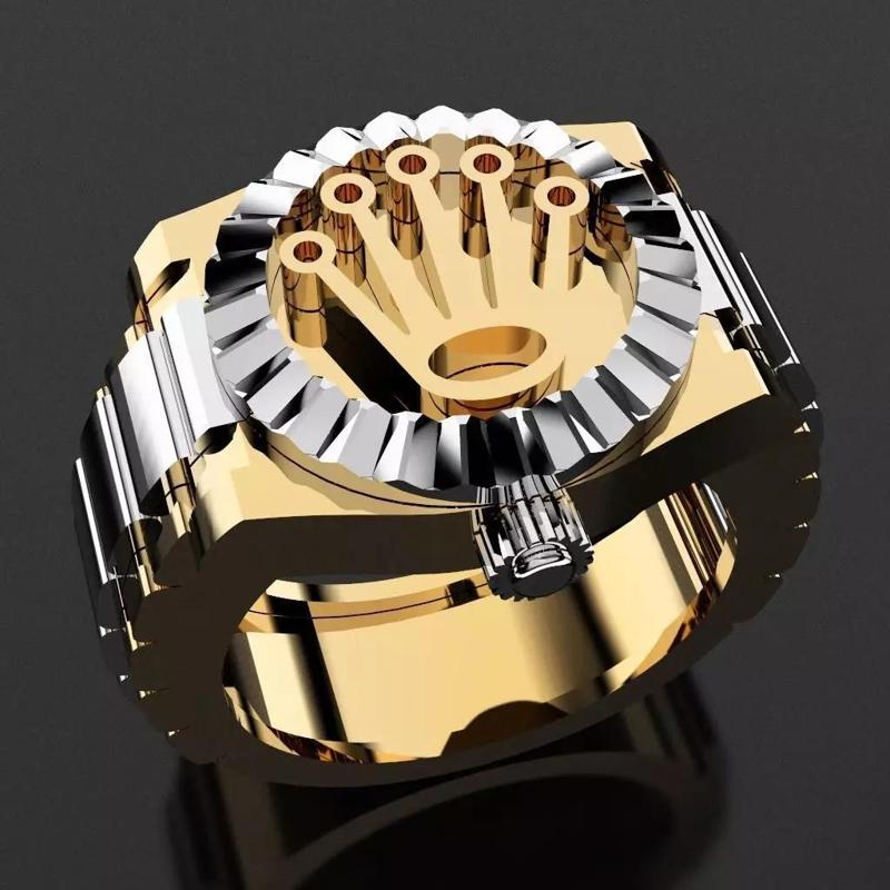 Men Signet Ring No Diamonds