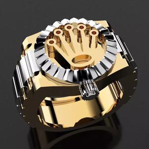 Men Signet Ring No Diamonds