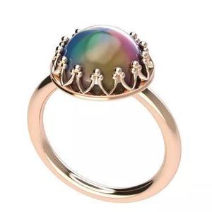 Opal Golden Ring