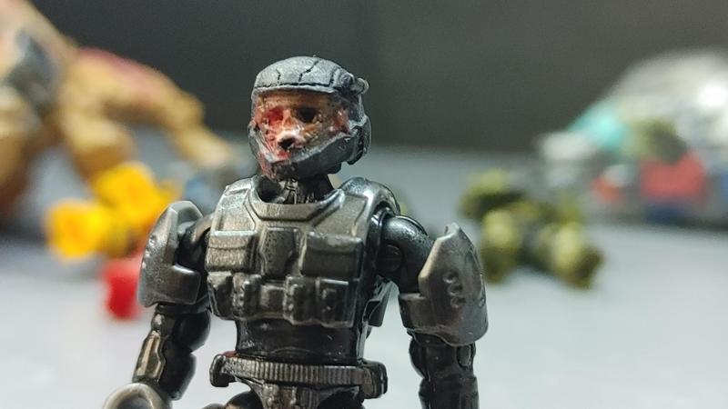 H2A ODST Flood Helmet  v1 Halo Mega Bloks/Construx