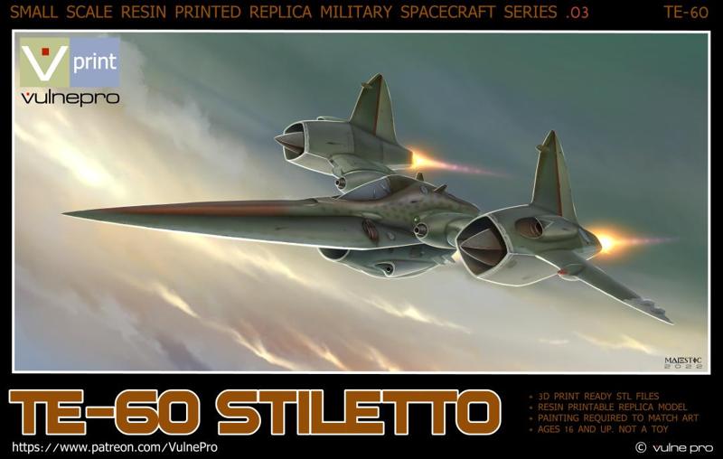 TE-60 Stiletto space fighter