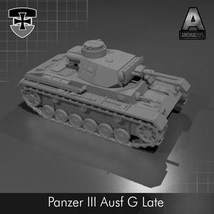 Panzer III Ausf. G late version