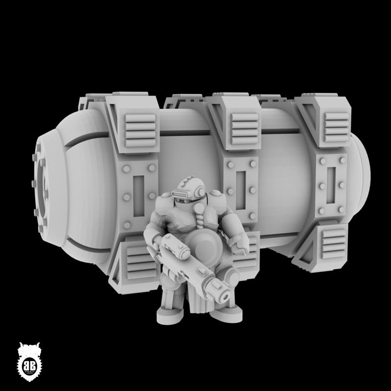 Smallscale Liquid Tank + rifleman